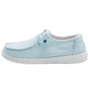 HEYDUDE WOMEN'S WENDY LINEN BREEZE SIZE 12 | WOMEN’S SHOES